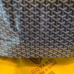 Goyard Blue Monogram Tote
